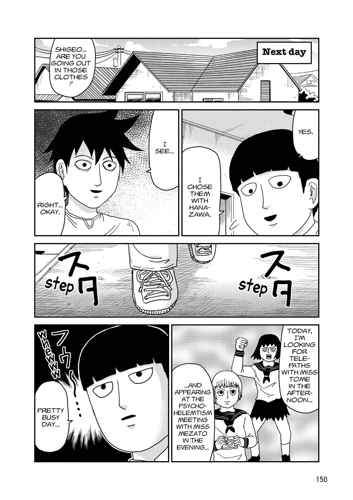 Mob Psycho 100, chapter 95, page 12