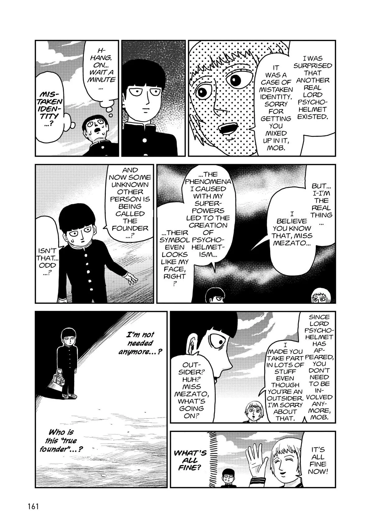 Mob Psycho 100, chapter 95, page 23