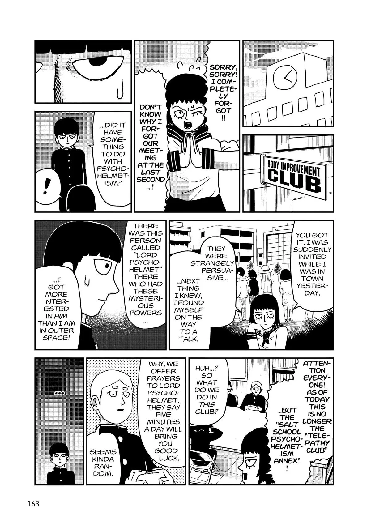 Mob Psycho 100, chapter 95, page 25