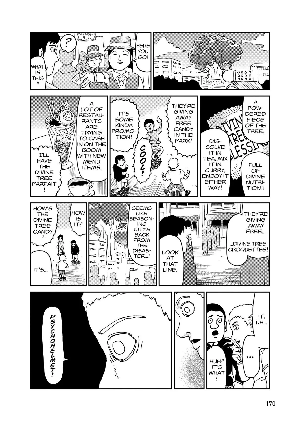 Mob Psycho 100, chapter 95, page 32