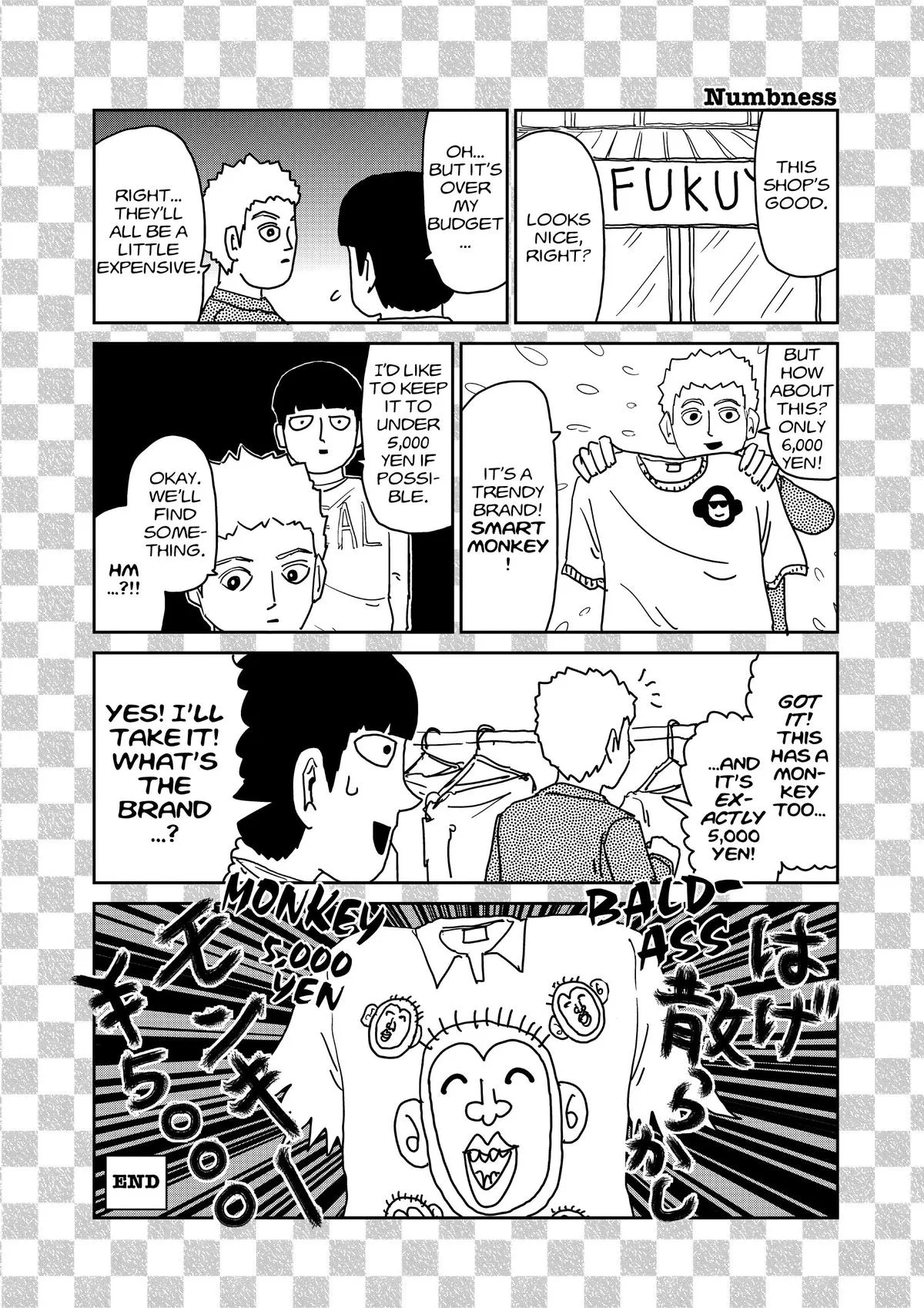Mob Psycho 100, chapter 95, page 46
