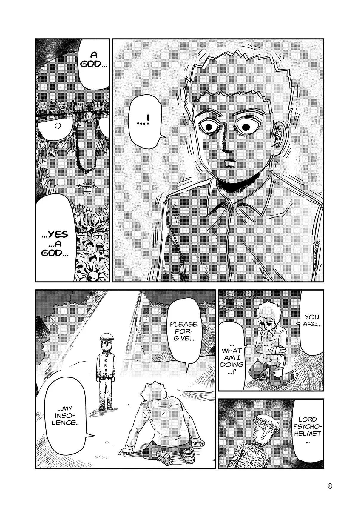 Mob Psycho 100, chapter 96, page 9