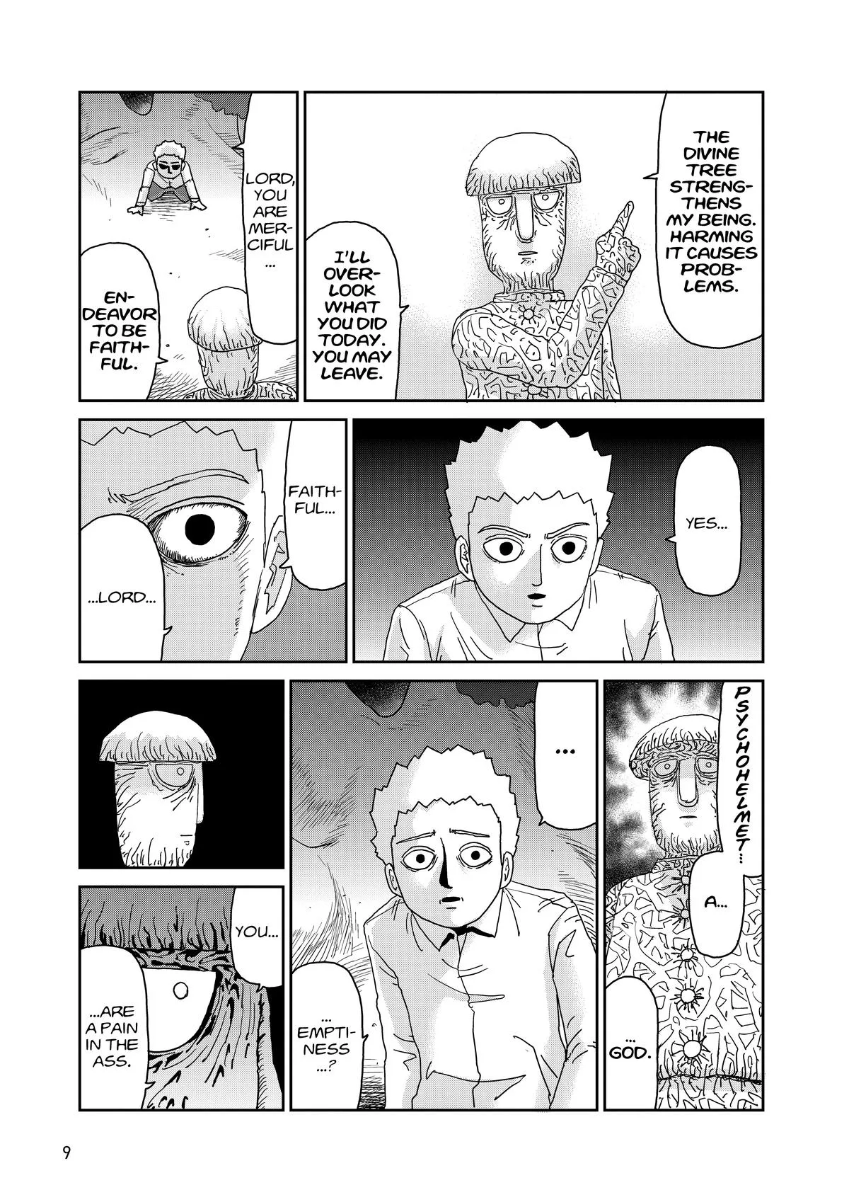 Mob Psycho 100, chapter 96, page 10