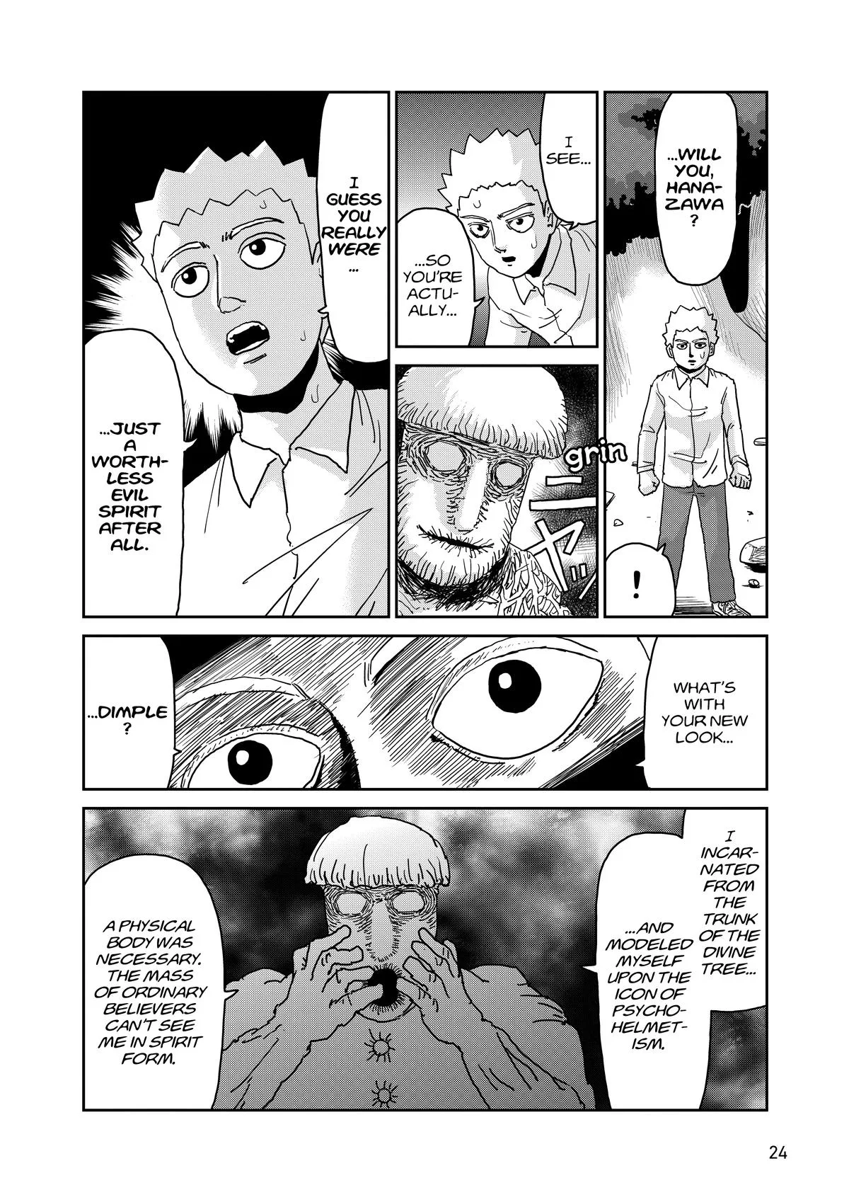 Mob Psycho 100, chapter 96, page 25
