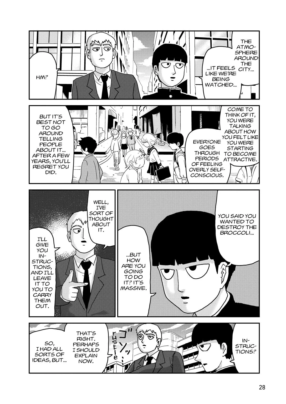 Mob Psycho 100, chapter 96, page 29