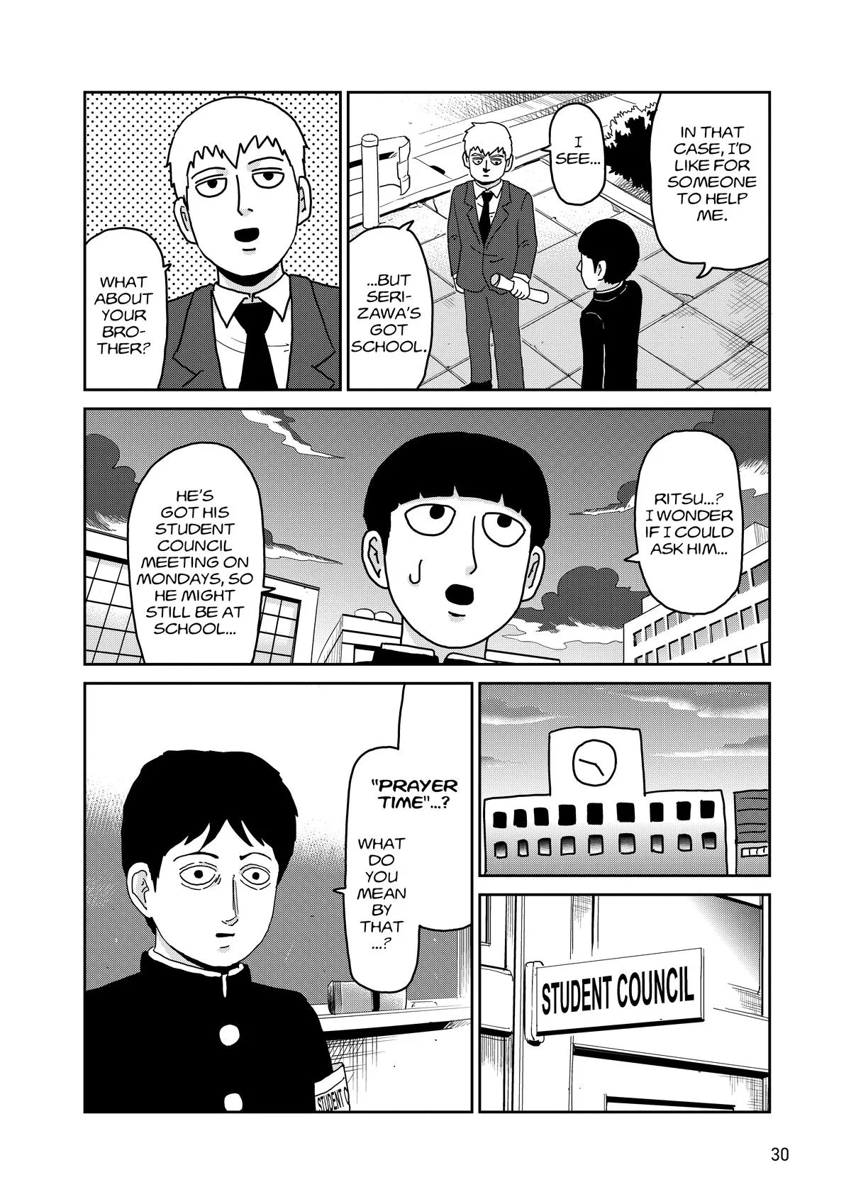 Mob Psycho 100, chapter 96, page 31