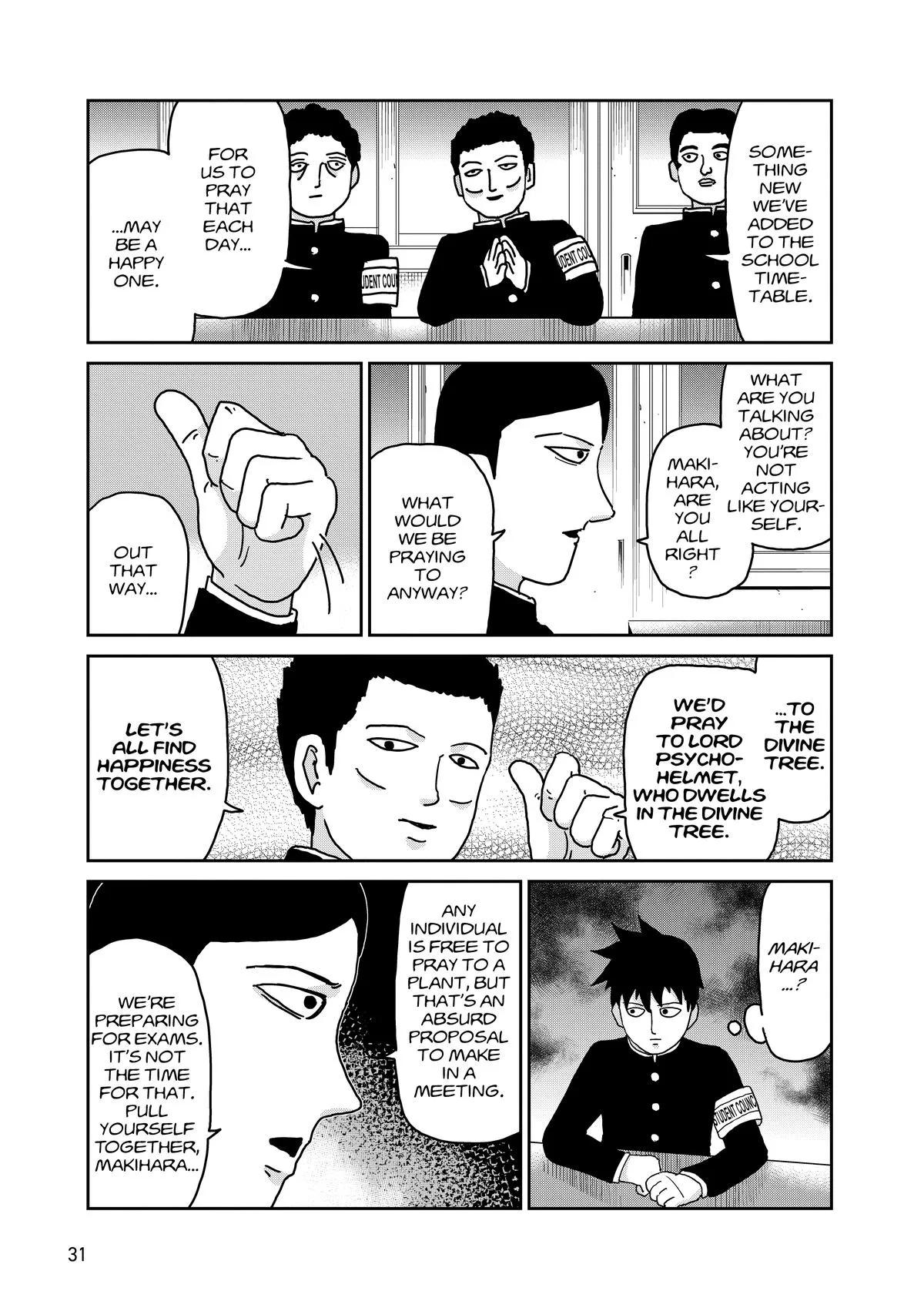 Mob Psycho 100, chapter 96, page 32