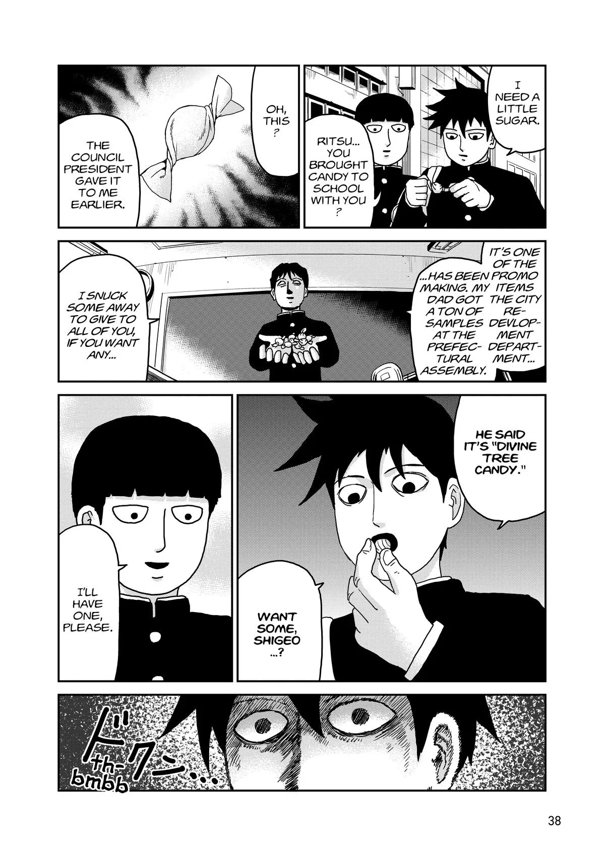 Mob Psycho 100, chapter 96, page 39