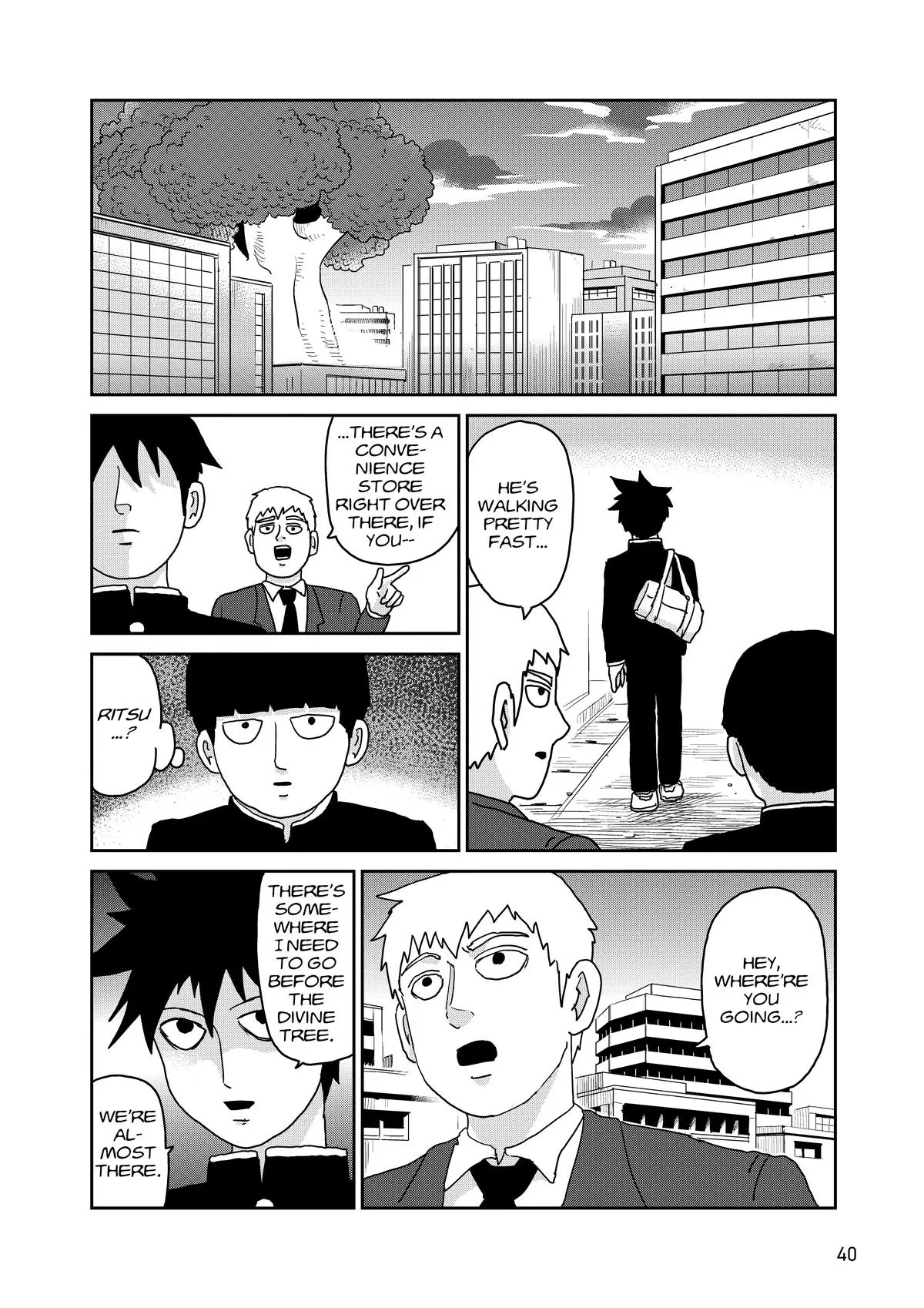 Mob Psycho 100, chapter 96, page 41