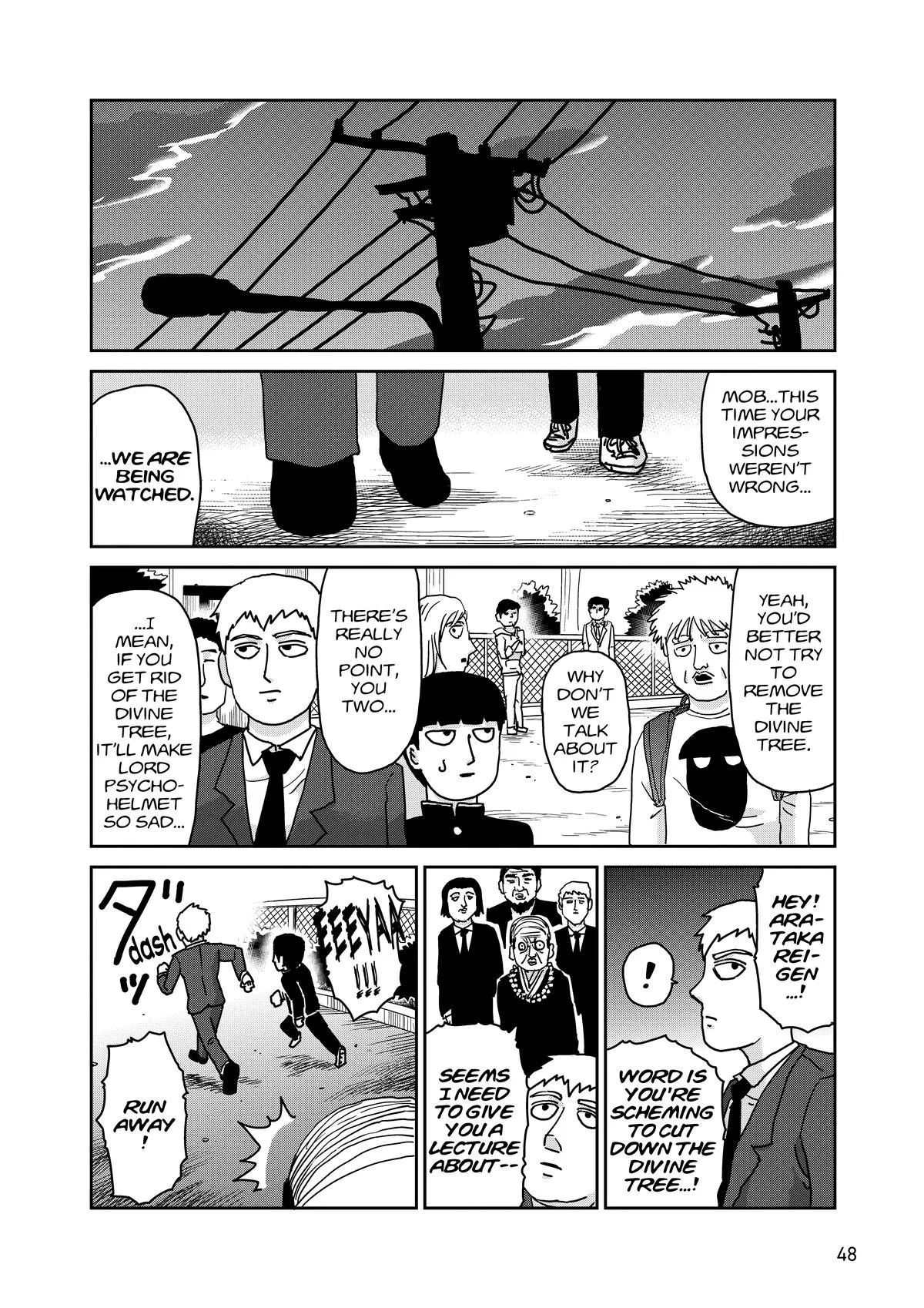 Mob Psycho 100, chapter 96, page 49