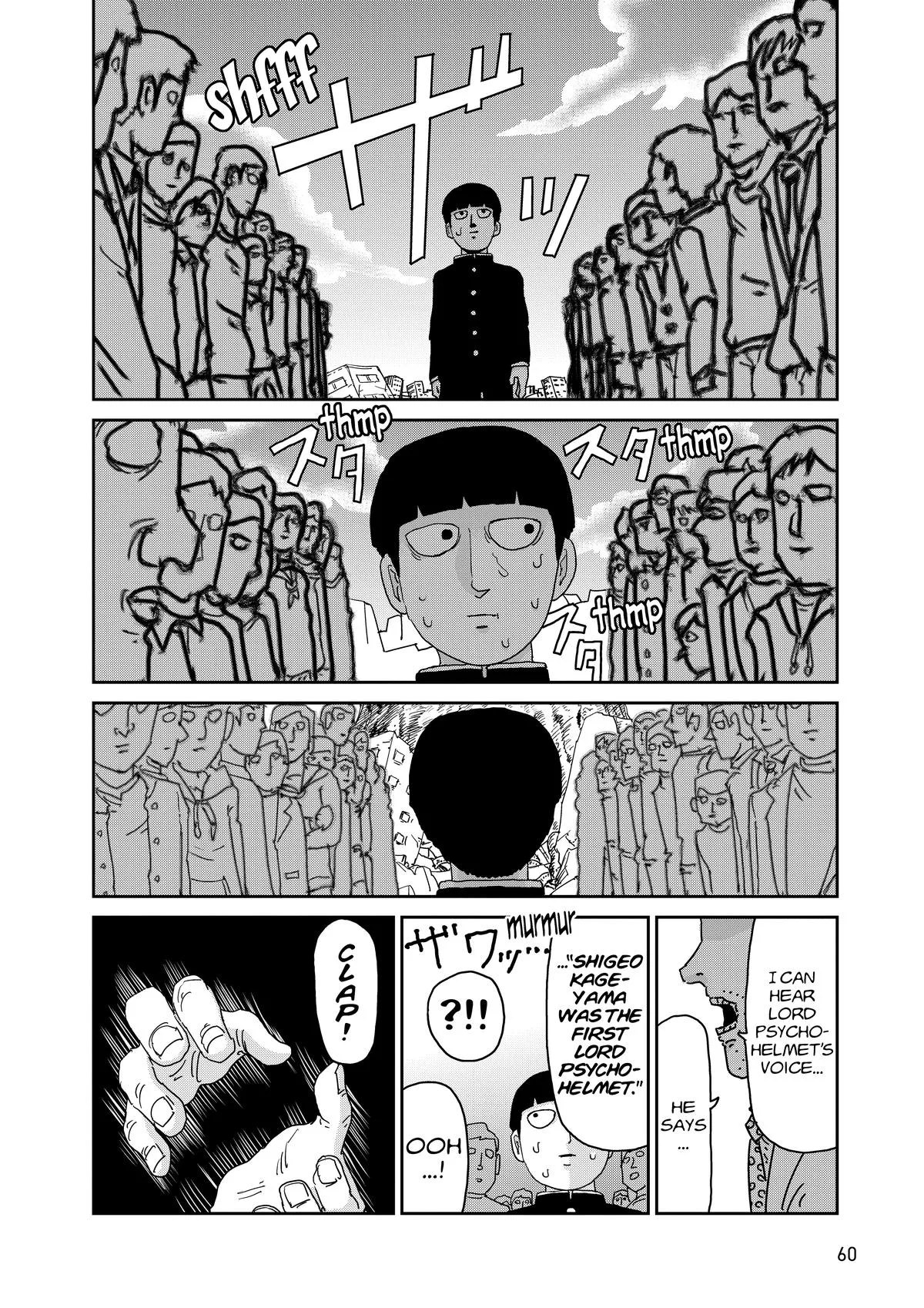 Mob Psycho 100, chapter 96, page 61