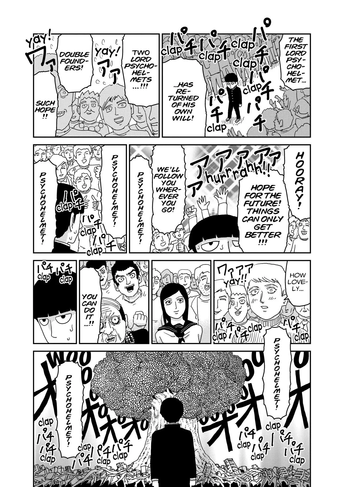 Mob Psycho 100, chapter 96, page 62