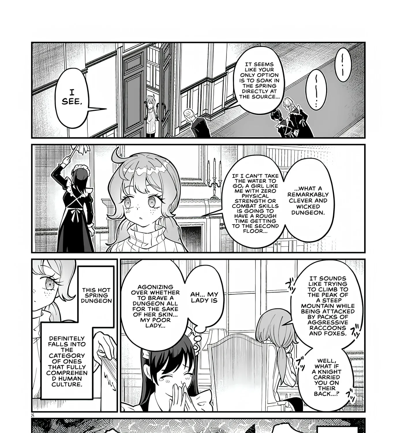 Reincarnated, I'll Make the Hot Spring Dungeon!, chapter 4, page 15