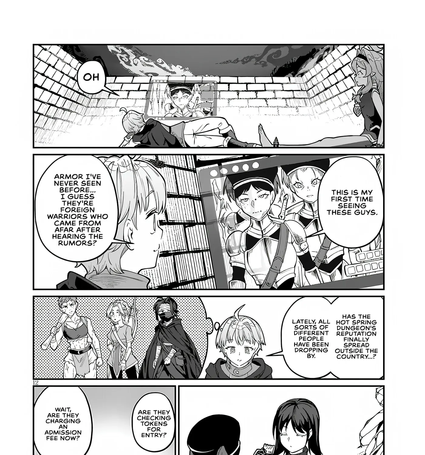Reincarnated, I'll Make the Hot Spring Dungeon!, chapter 4, page 23