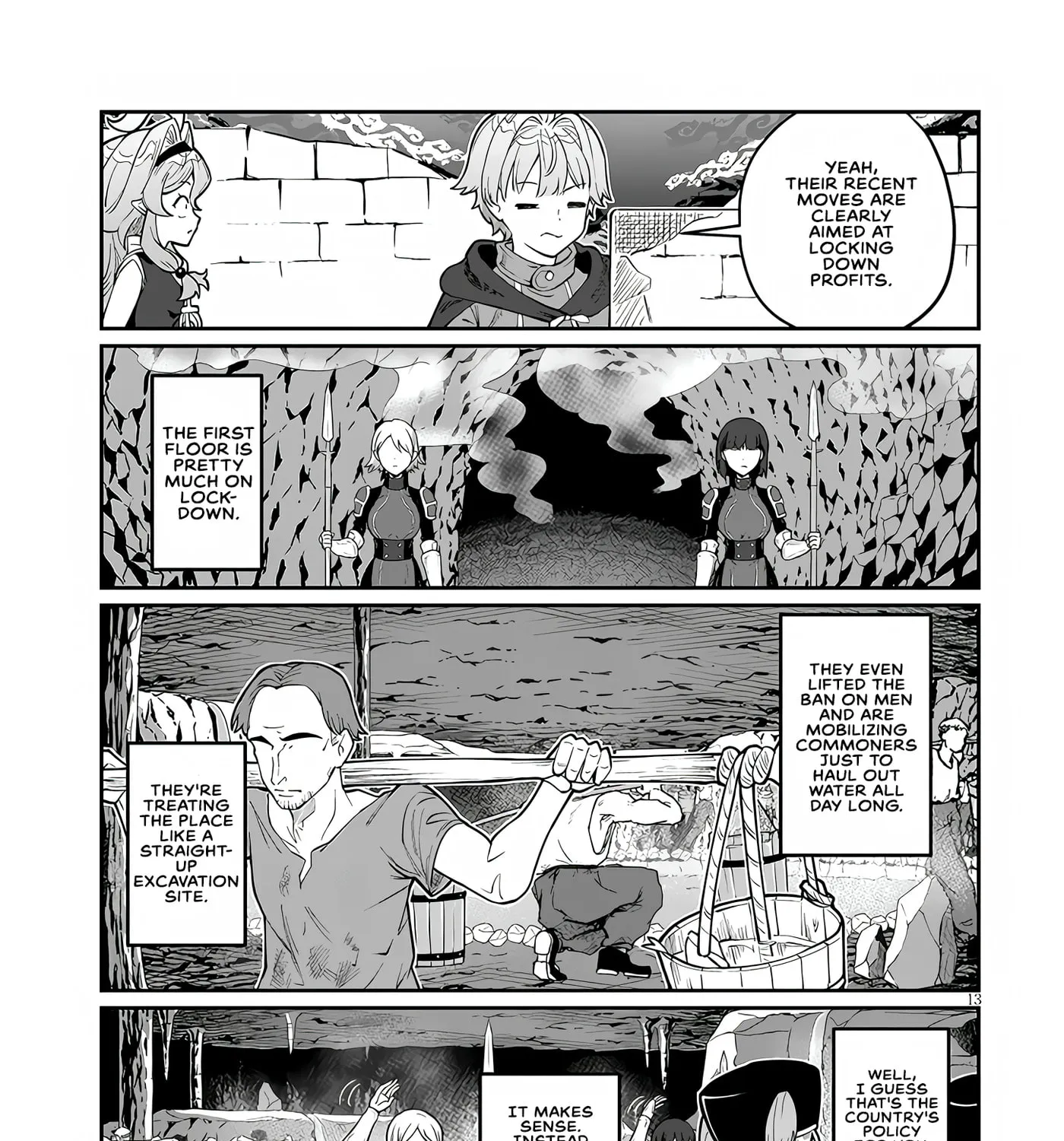 Reincarnated, I'll Make the Hot Spring Dungeon!, chapter 4, page 25