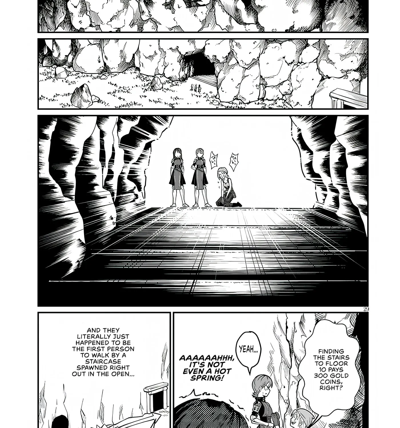 Reincarnated, I'll Make the Hot Spring Dungeon!, chapter 5, page 54