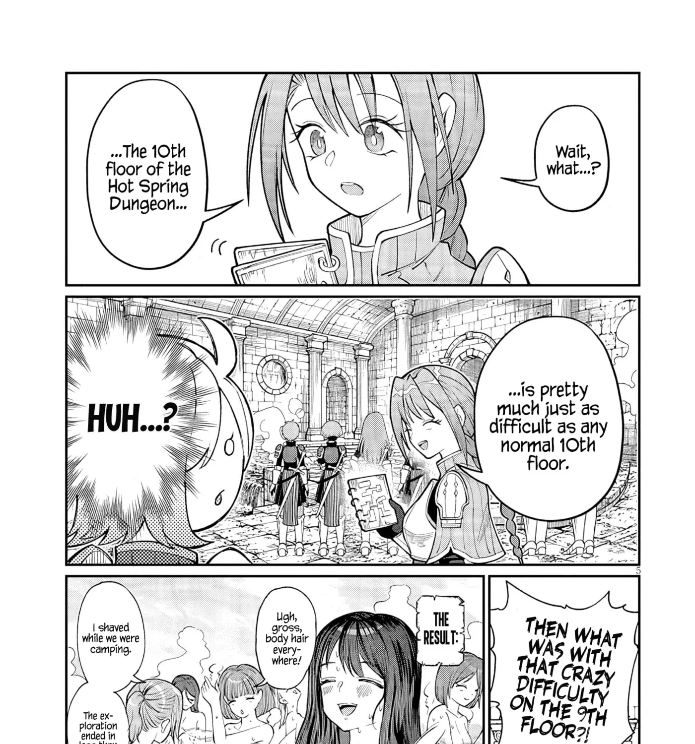 Reincarnated, I'll Make the Hot Spring Dungeon!, chapter 6, page 9