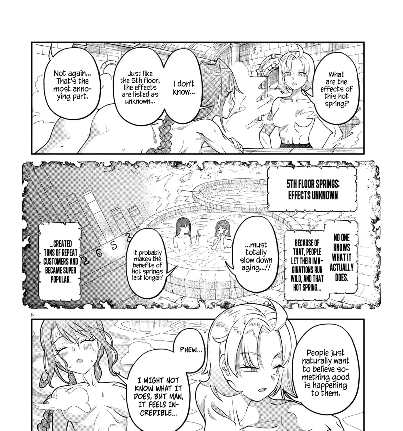 Reincarnated, I'll Make the Hot Spring Dungeon!, chapter 6, page 11