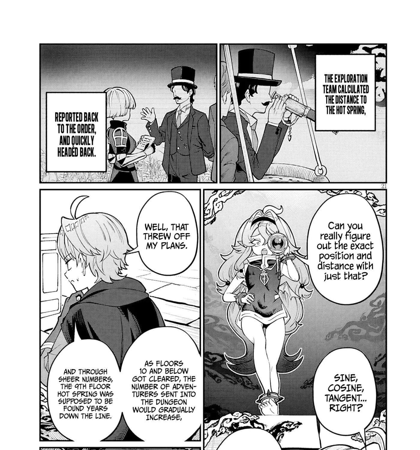 Reincarnated, I'll Make the Hot Spring Dungeon!, chapter 6, page 39