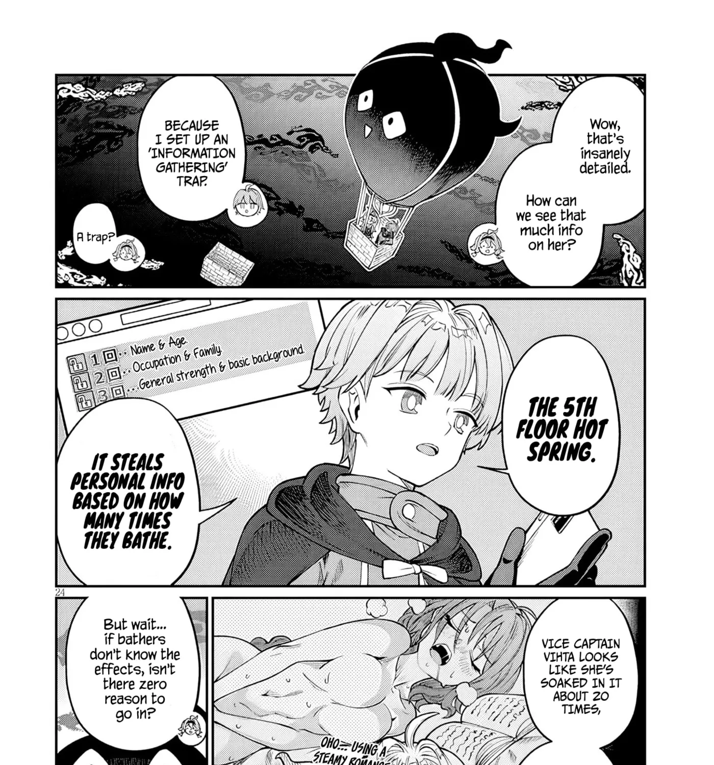 Reincarnated, I'll Make the Hot Spring Dungeon!, chapter 6, page 45