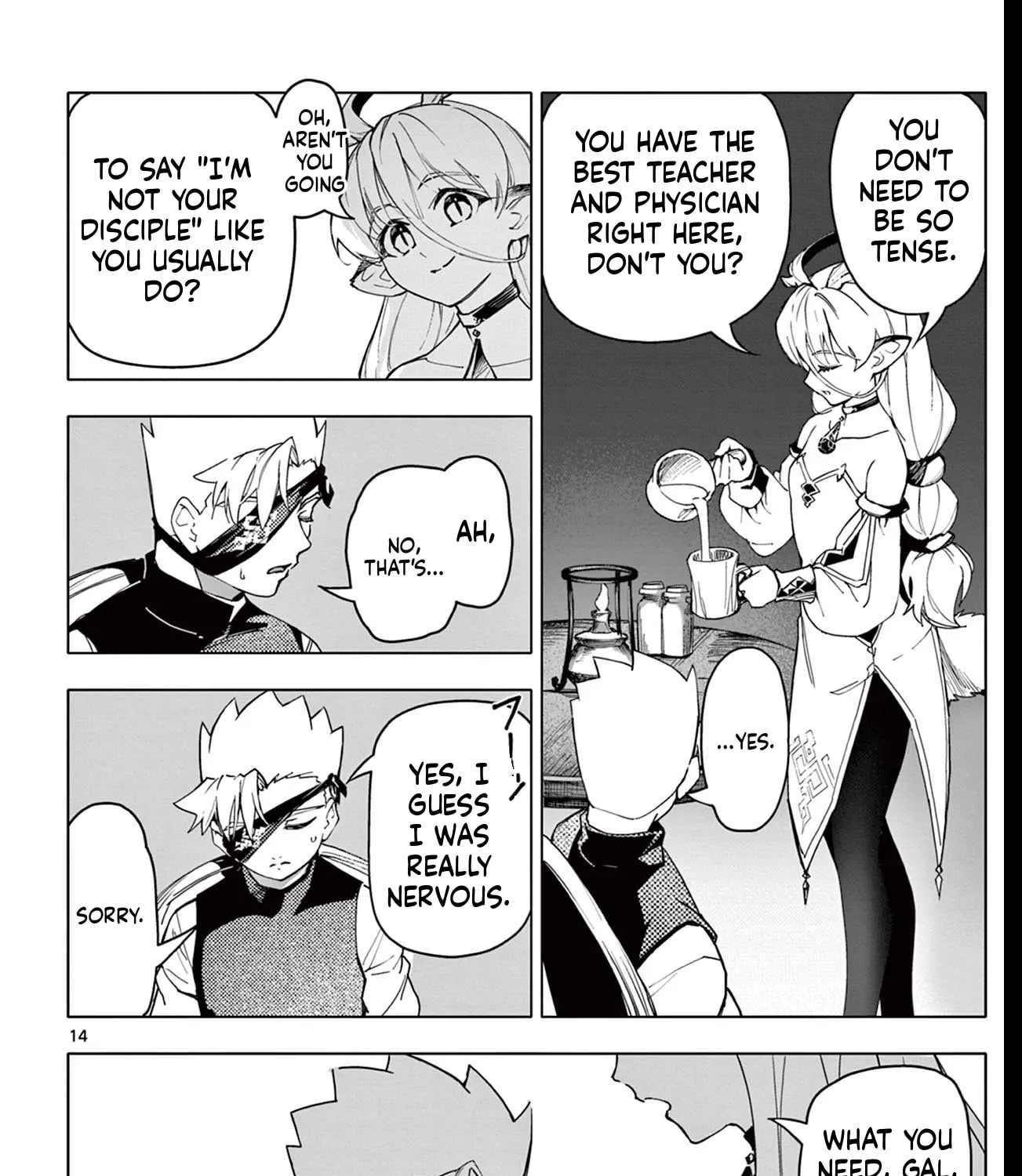 The Lord-Magear's Apprentice, chapter 15, page 27