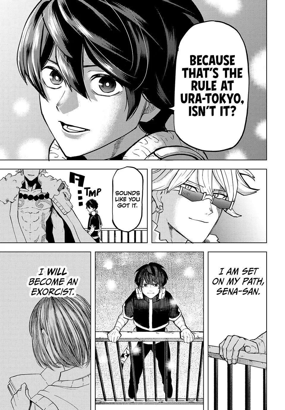 Ura Toukyou no Osoroshidokoro, chapter 25, page 17