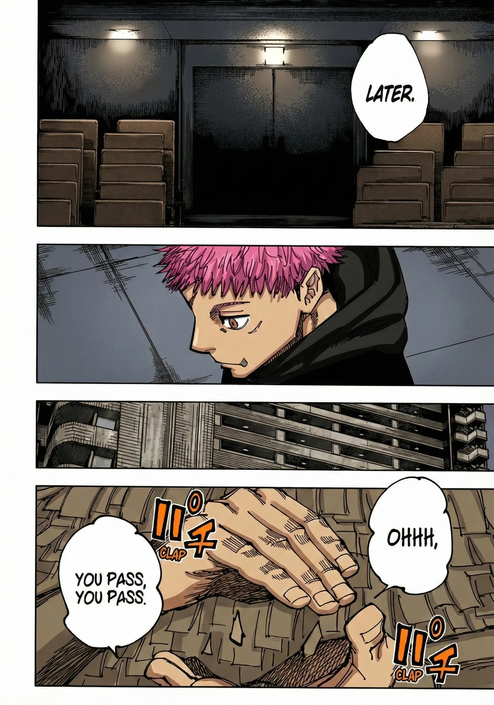 Jujutsu Kaisen Colored Manga JJK, chapter 167, page 4