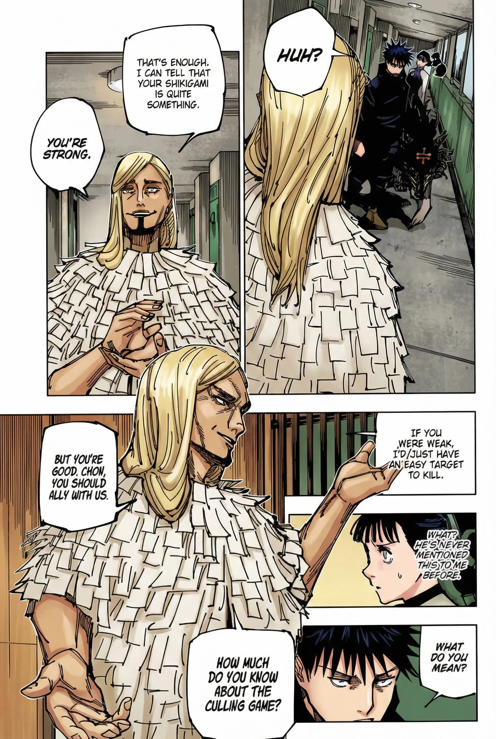 Jujutsu Kaisen Colored Manga JJK, chapter 167, page 5