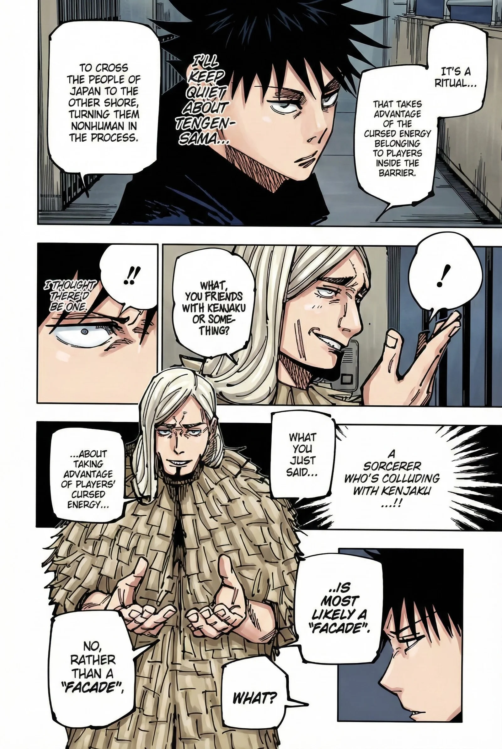 Jujutsu Kaisen Colored Manga JJK, chapter 167, page 6