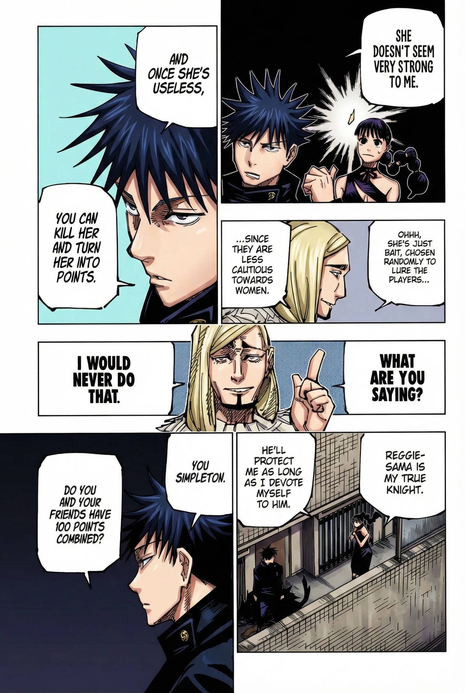Jujutsu Kaisen Colored Manga JJK, chapter 167, page 11
