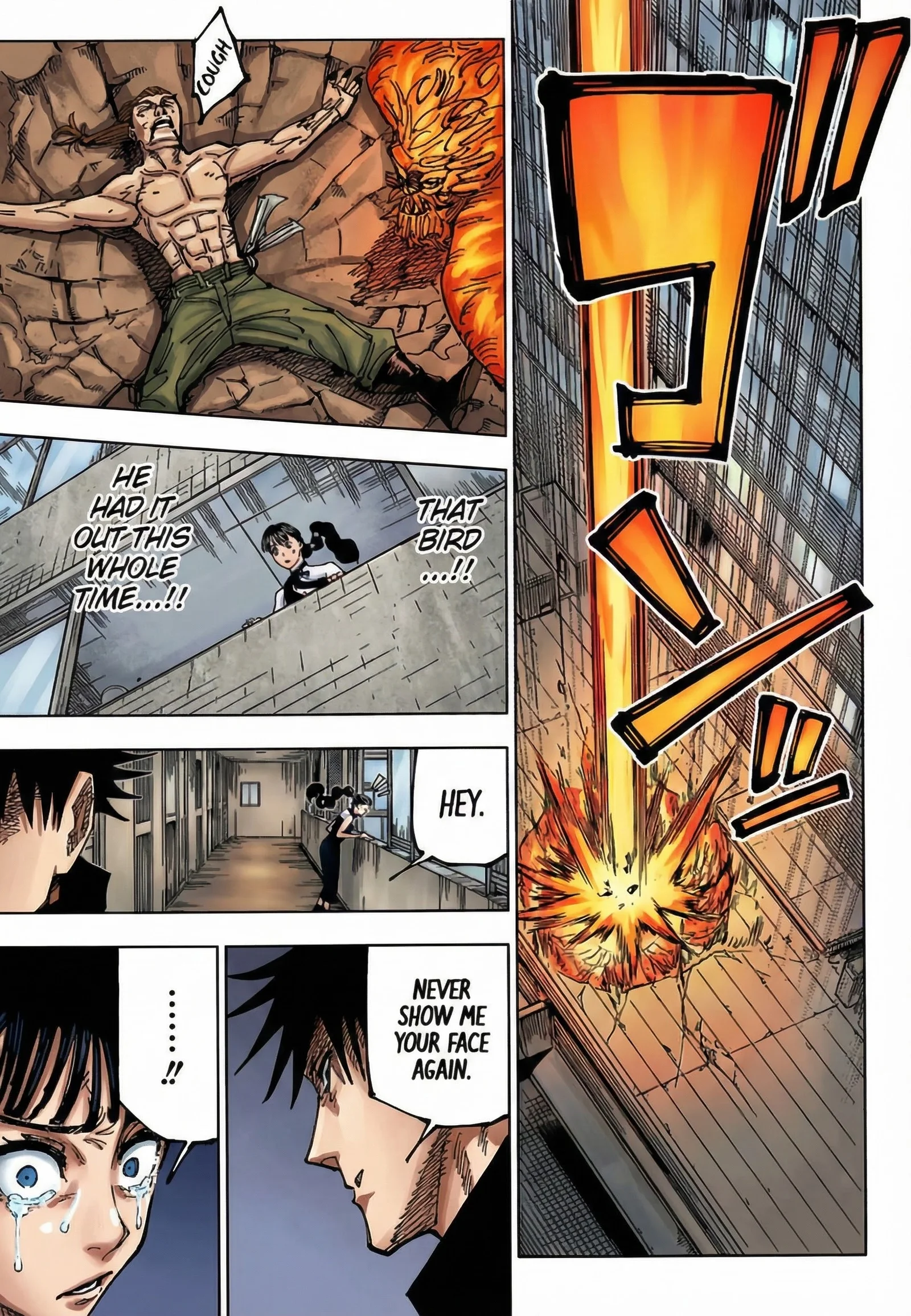 Jujutsu Kaisen Colored Manga JJK, chapter 167, page 17