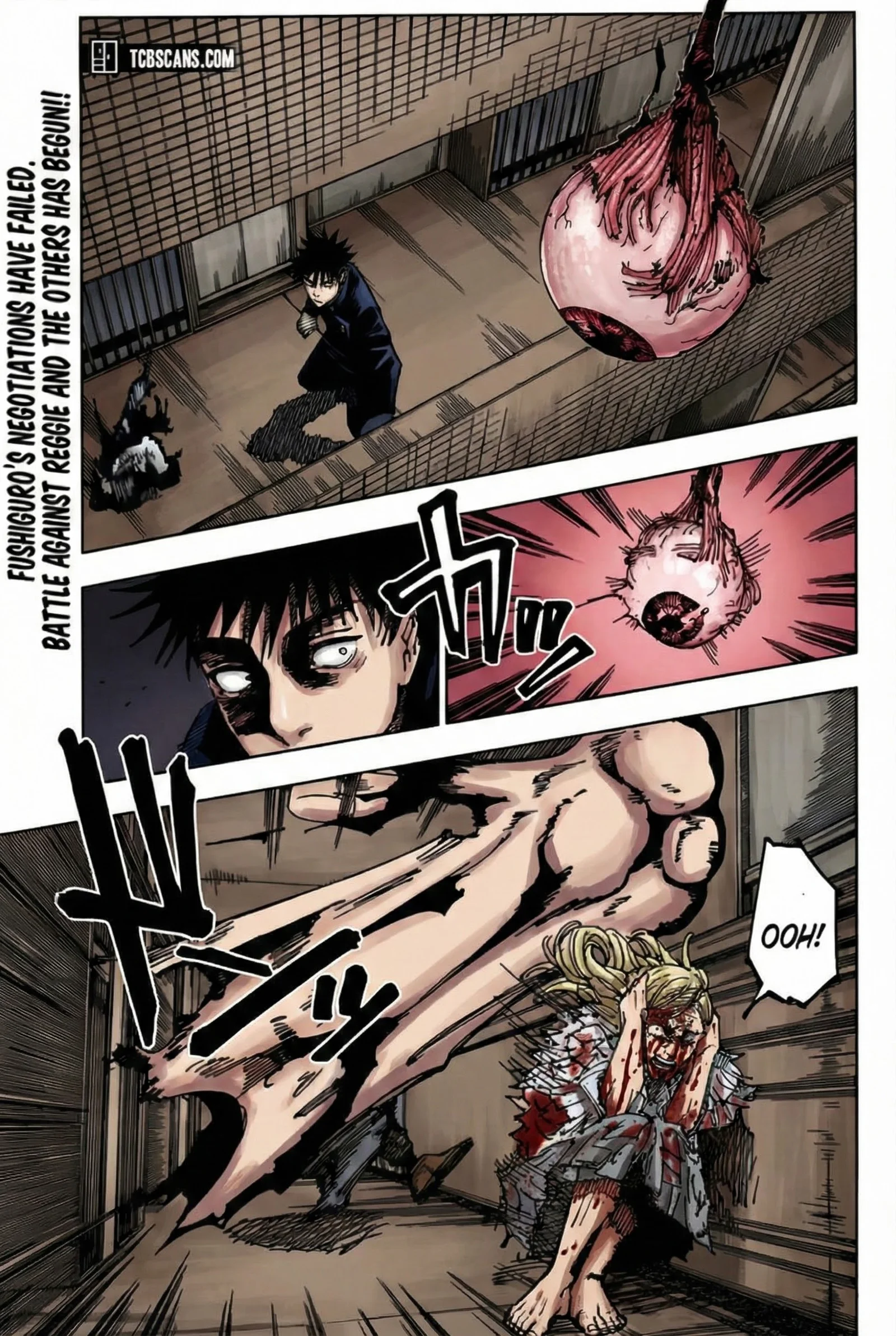 Jujutsu Kaisen Colored Manga JJK, chapter 168, page 1