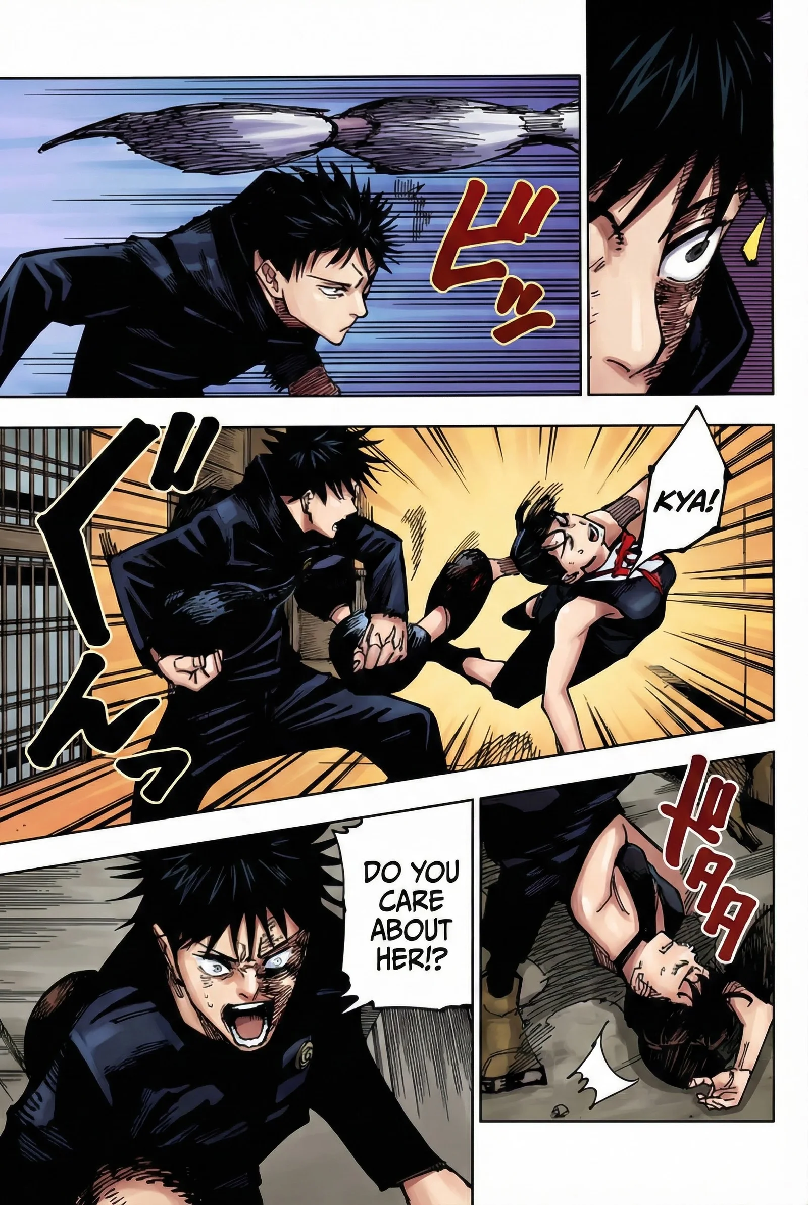 Jujutsu Kaisen Colored Manga JJK, chapter 168, page 2