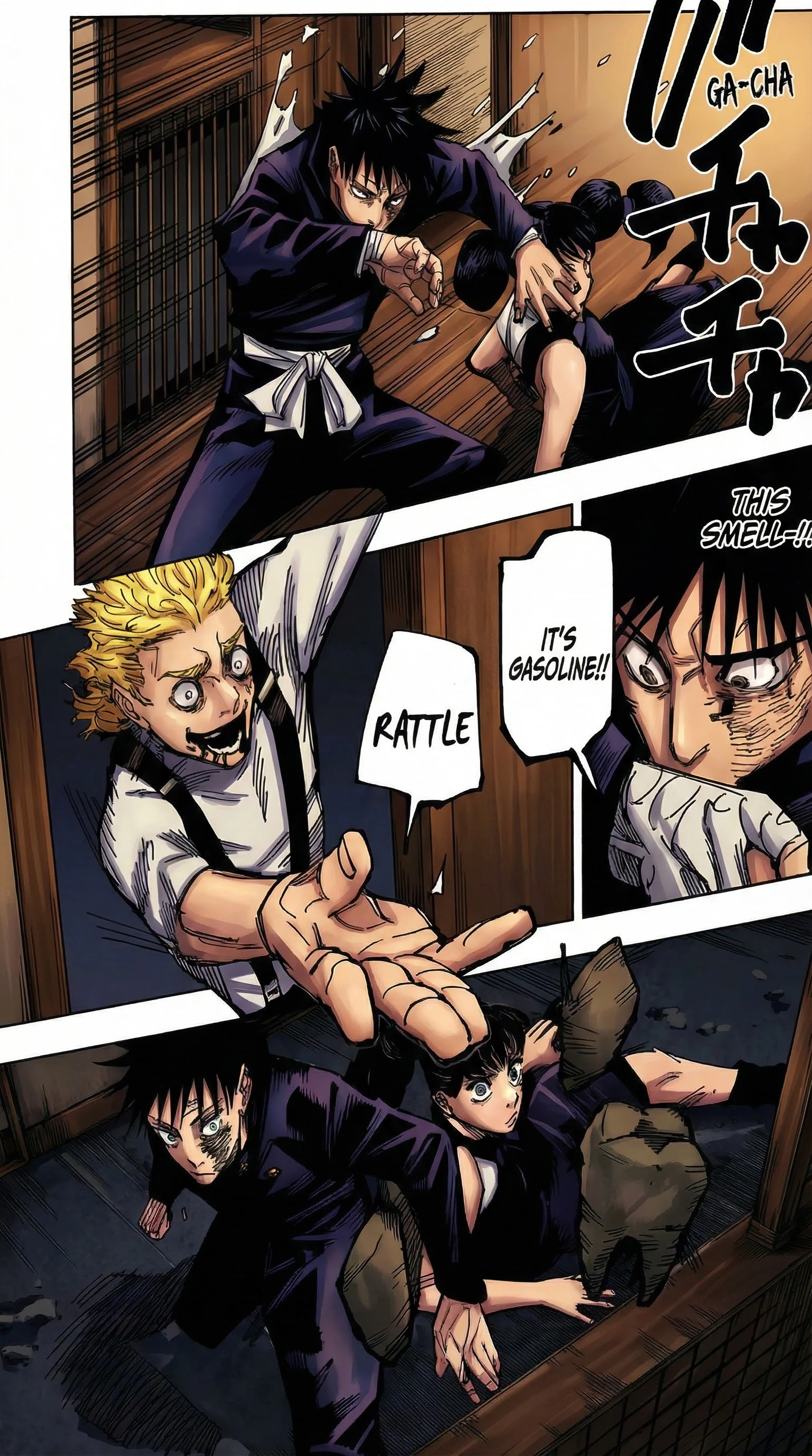 Jujutsu Kaisen Colored Manga JJK, chapter 168, page 4