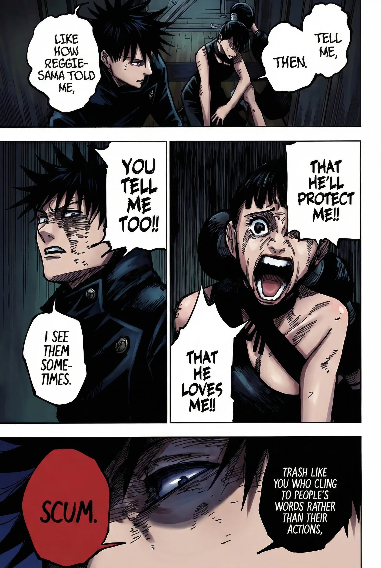 Jujutsu Kaisen Colored Manga JJK, chapter 168, page 7