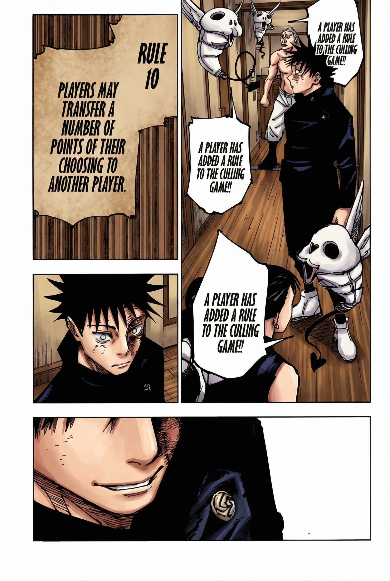 Jujutsu Kaisen Colored Manga JJK, chapter 168, page 9