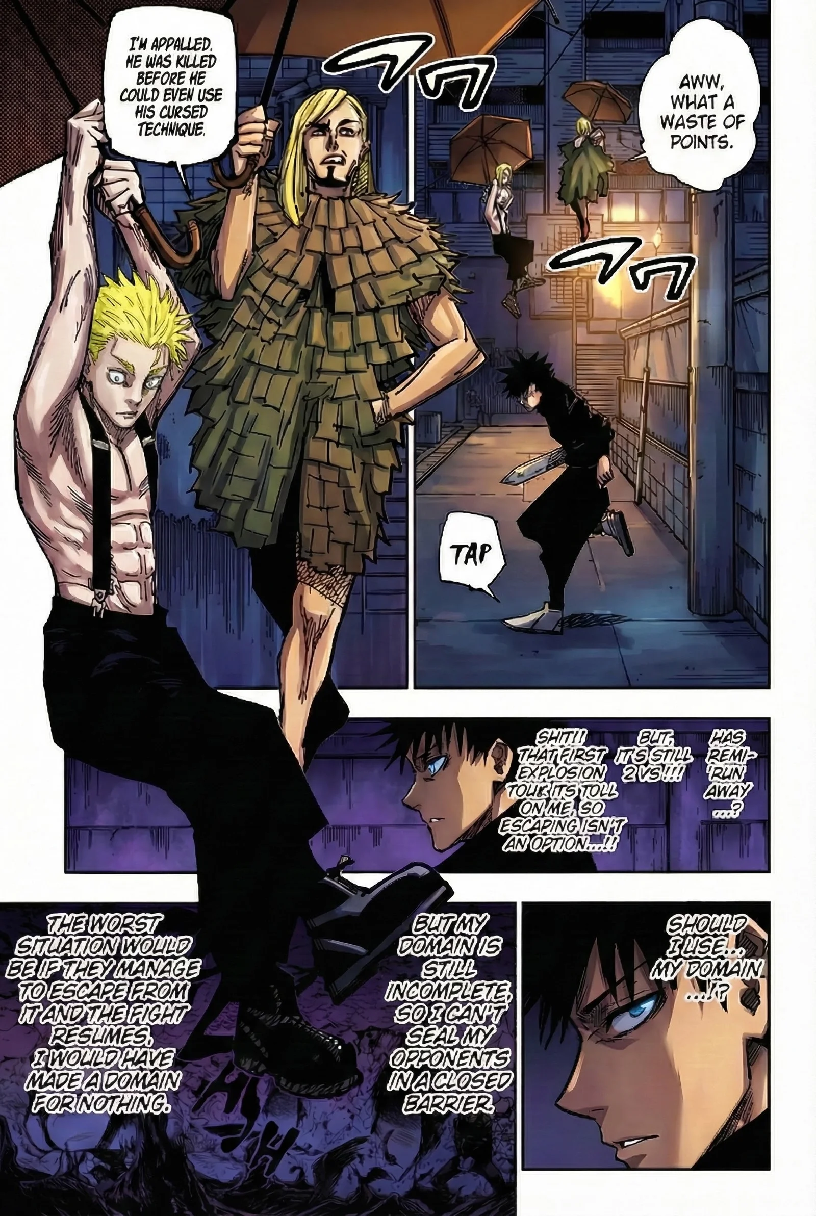 Jujutsu Kaisen Colored Manga JJK, chapter 168, page 15