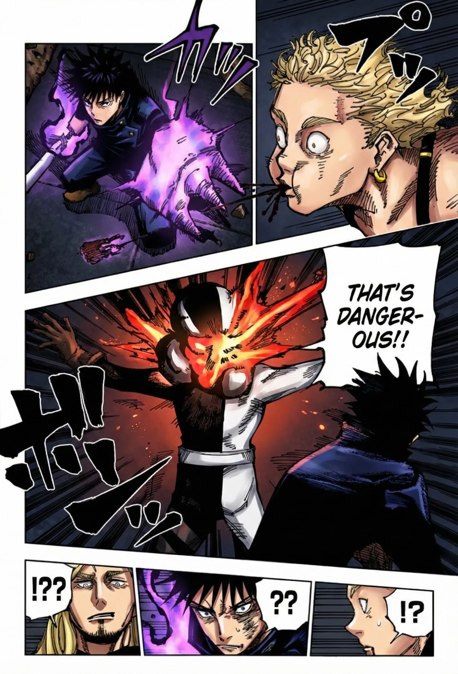 Jujutsu Kaisen Colored Manga JJK, chapter 168, page 16