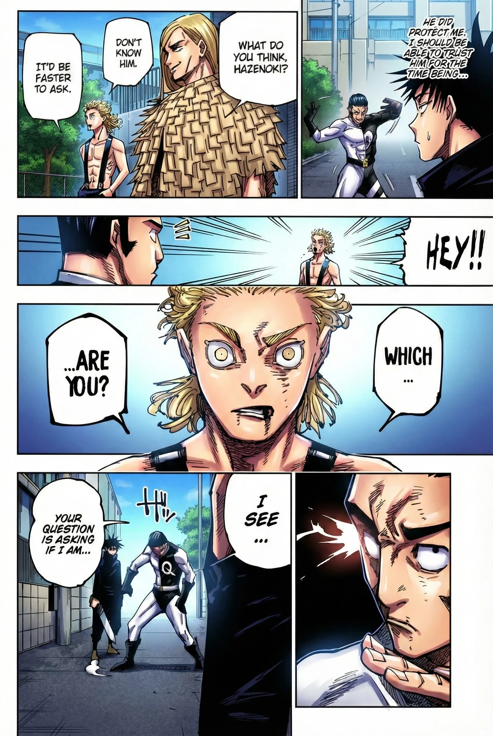 Jujutsu Kaisen Colored Manga JJK, chapter 169, page 3