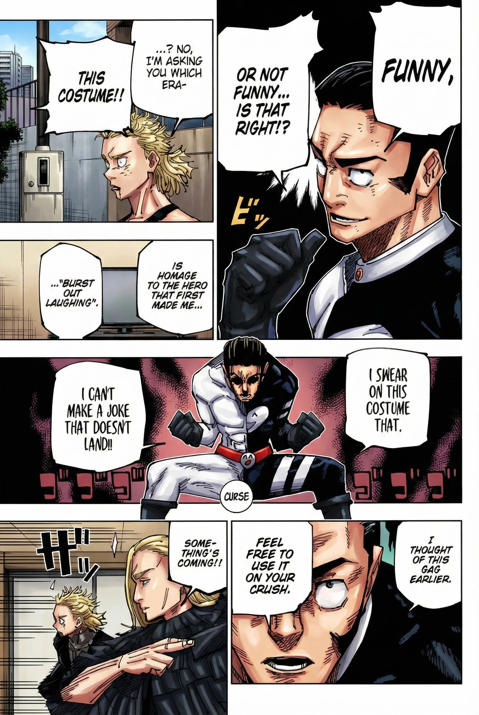 Jujutsu Kaisen Colored Manga JJK, chapter 169, page 4