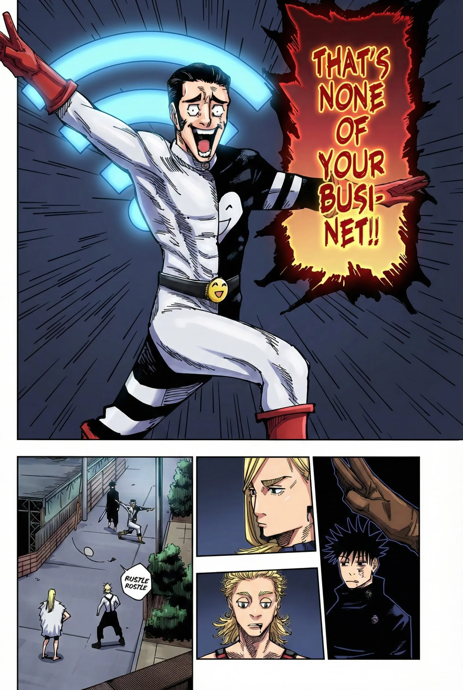 Jujutsu Kaisen Colored Manga JJK, chapter 169, page 5