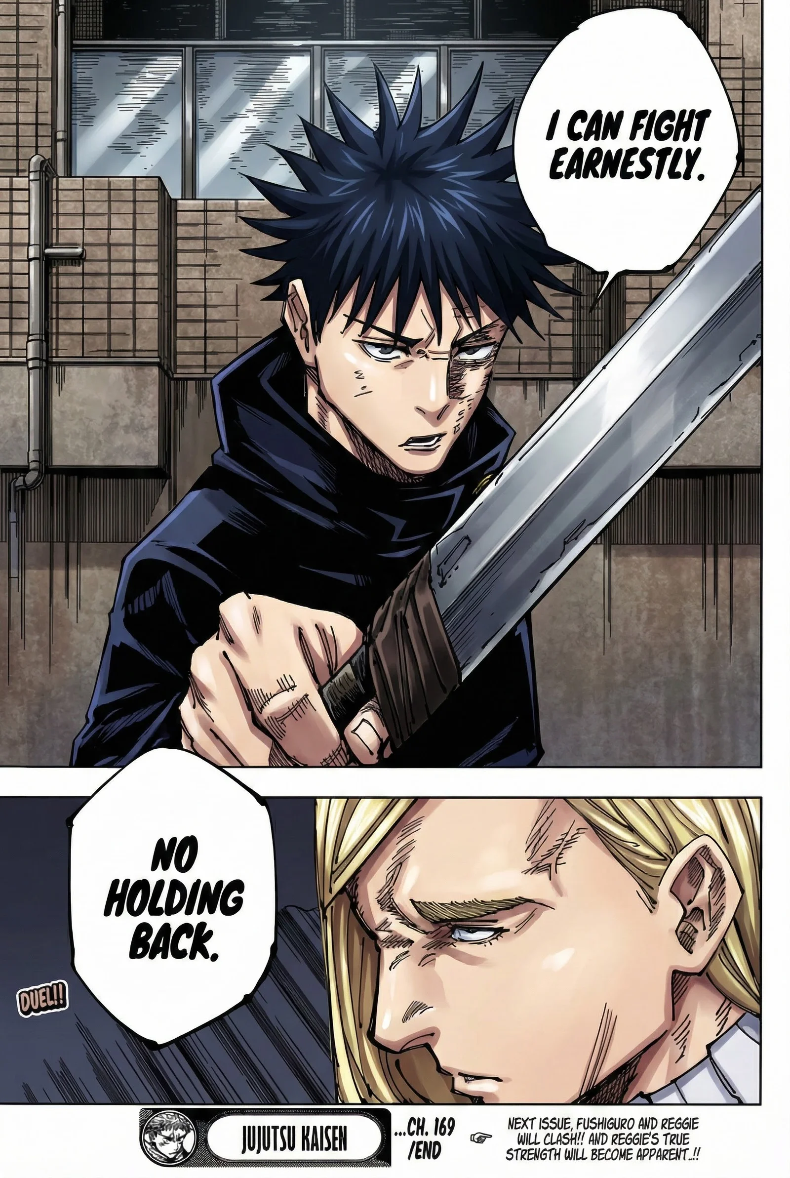 Jujutsu Kaisen Colored Manga JJK, chapter 169, page 19