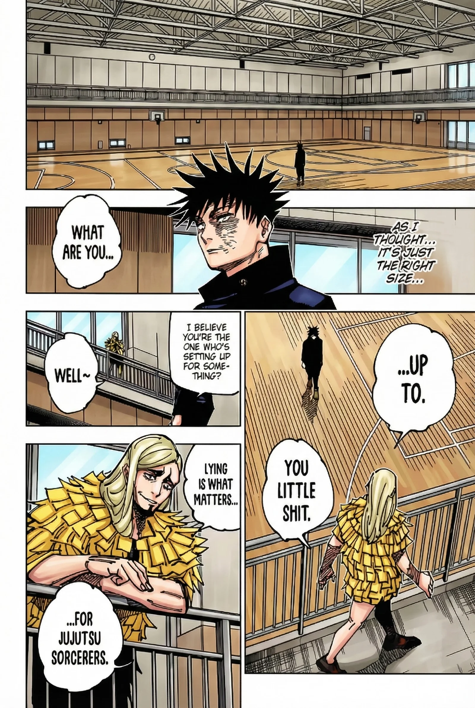 Jujutsu Kaisen Colored Manga JJK, chapter 170, page 12