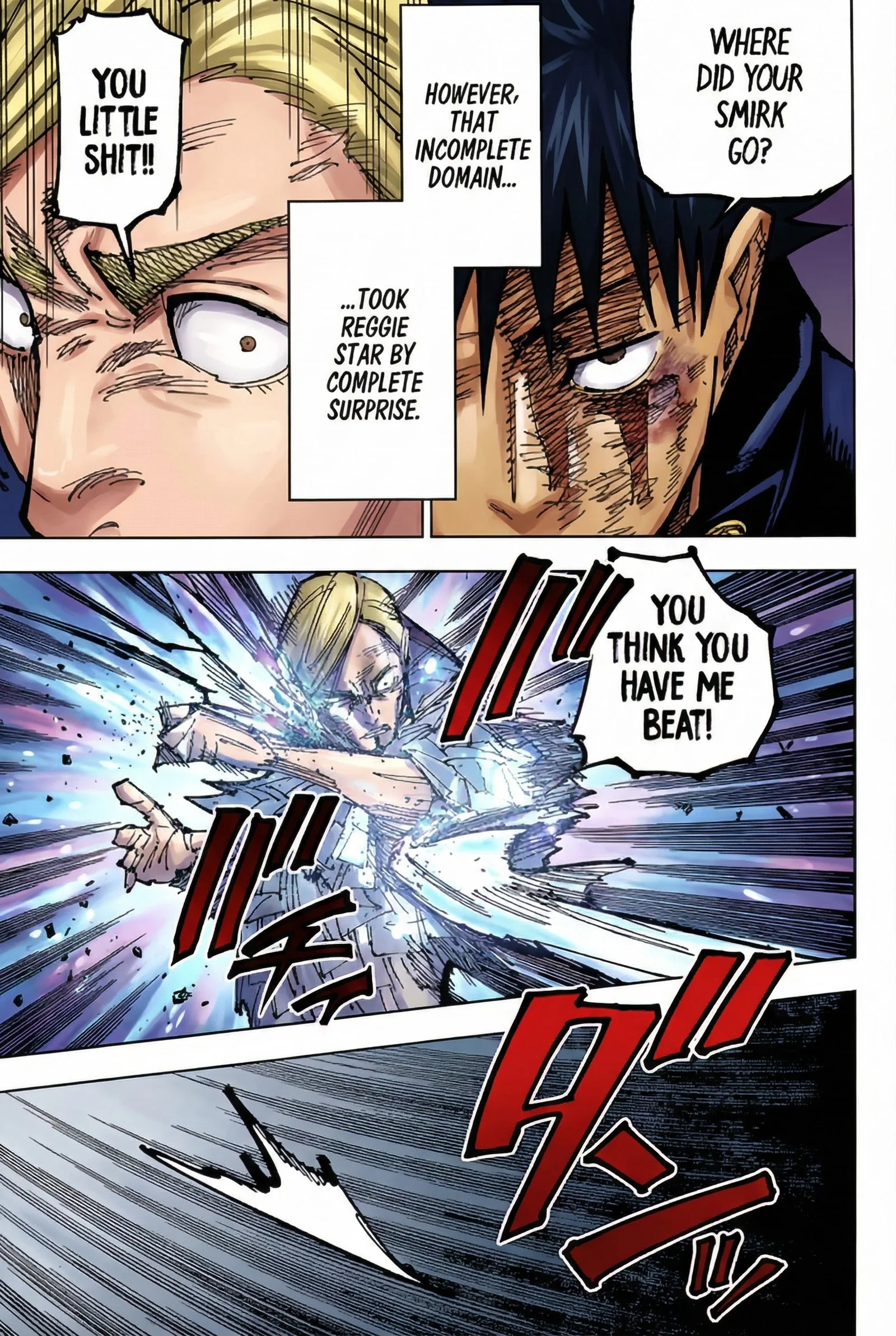 Jujutsu Kaisen Colored Manga JJK, chapter 171, page 7