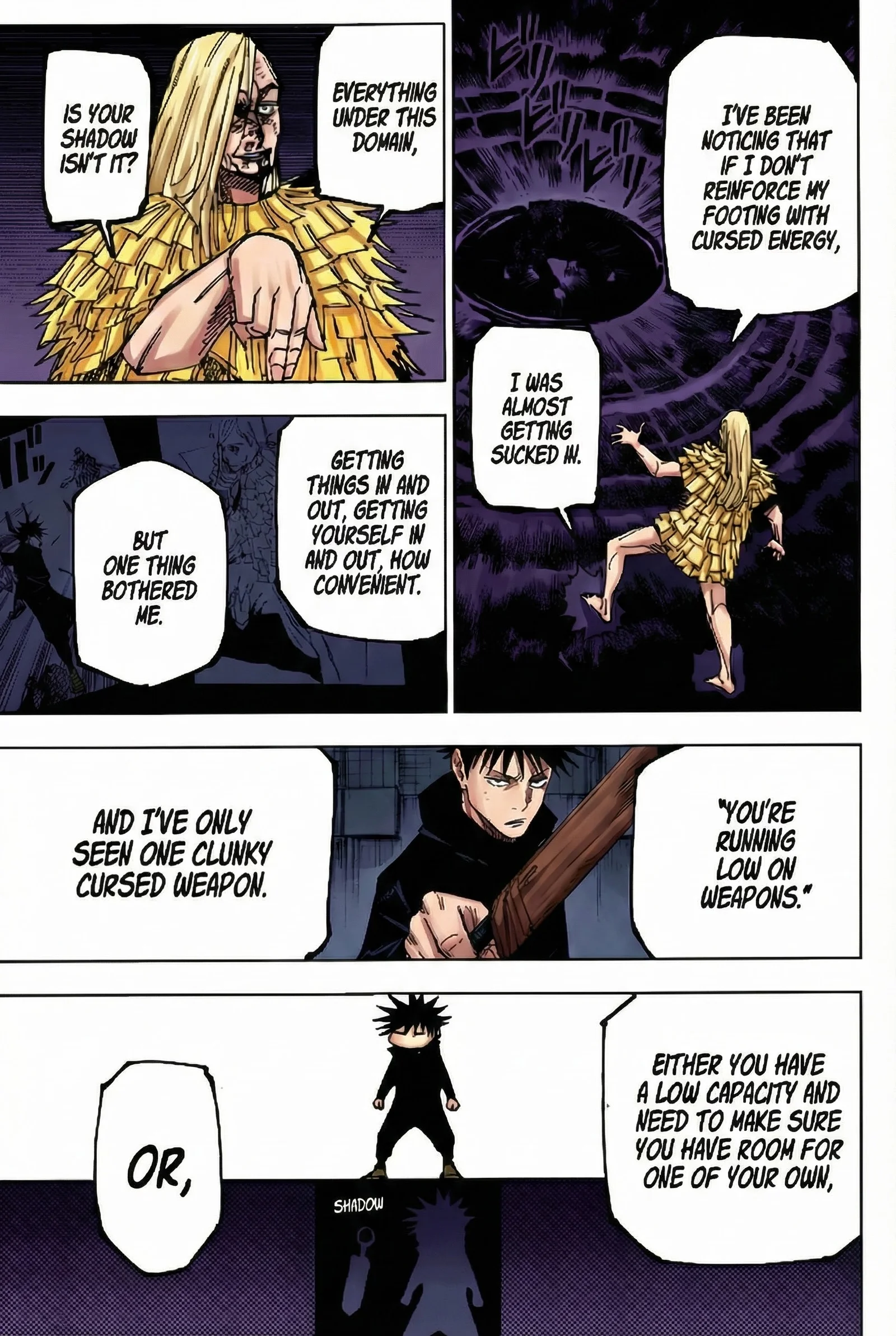 Jujutsu Kaisen Colored Manga JJK, chapter 171, page 15