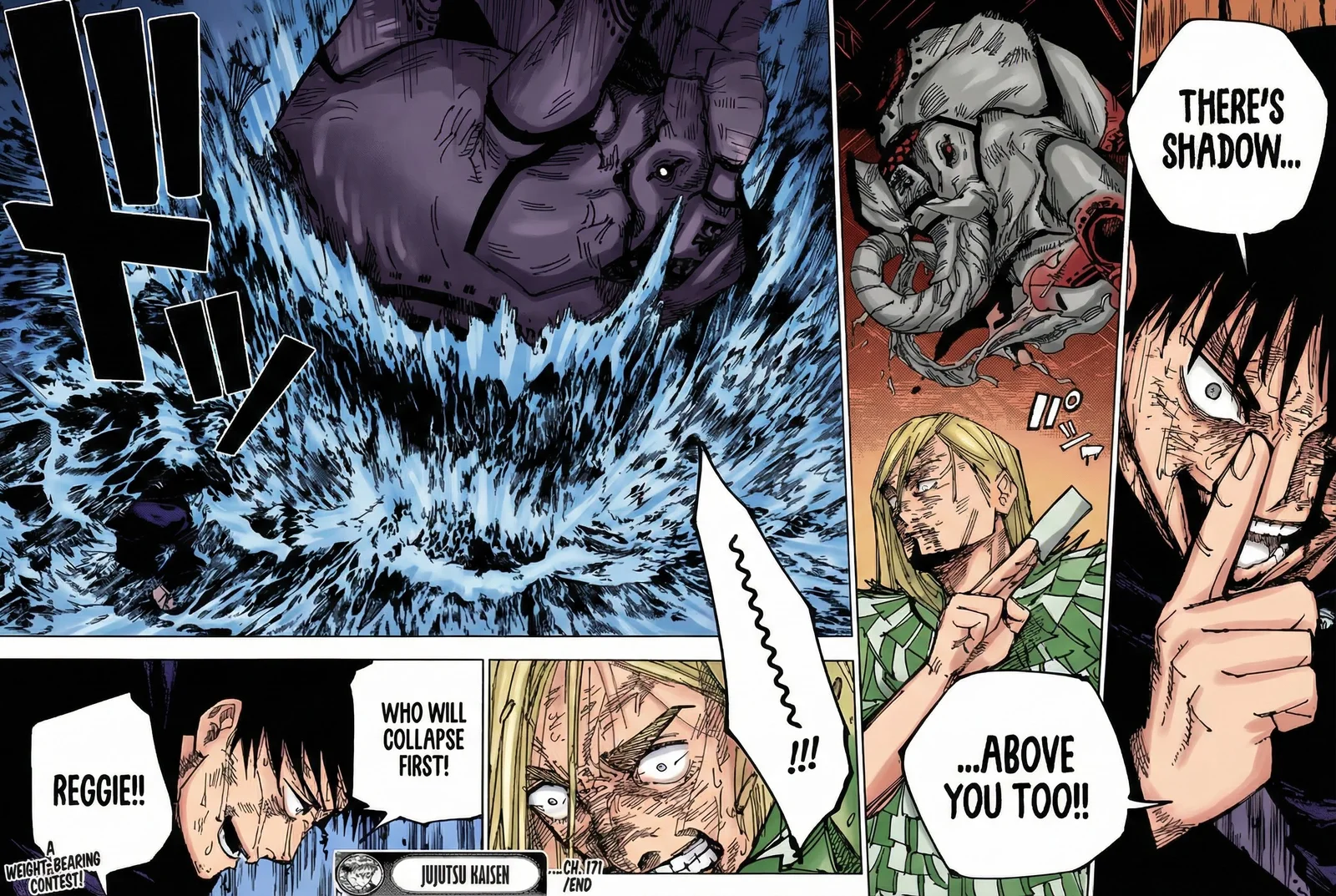 Jujutsu Kaisen Colored Manga JJK, chapter 171, page 18