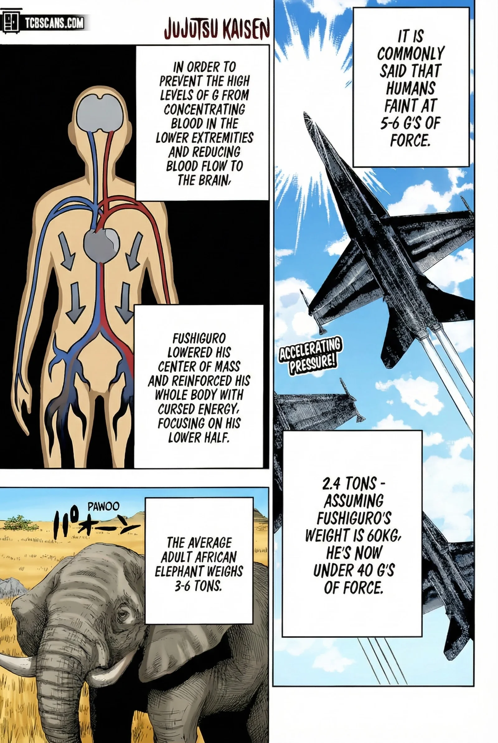 Jujutsu Kaisen Colored Manga JJK, chapter 172, page 1