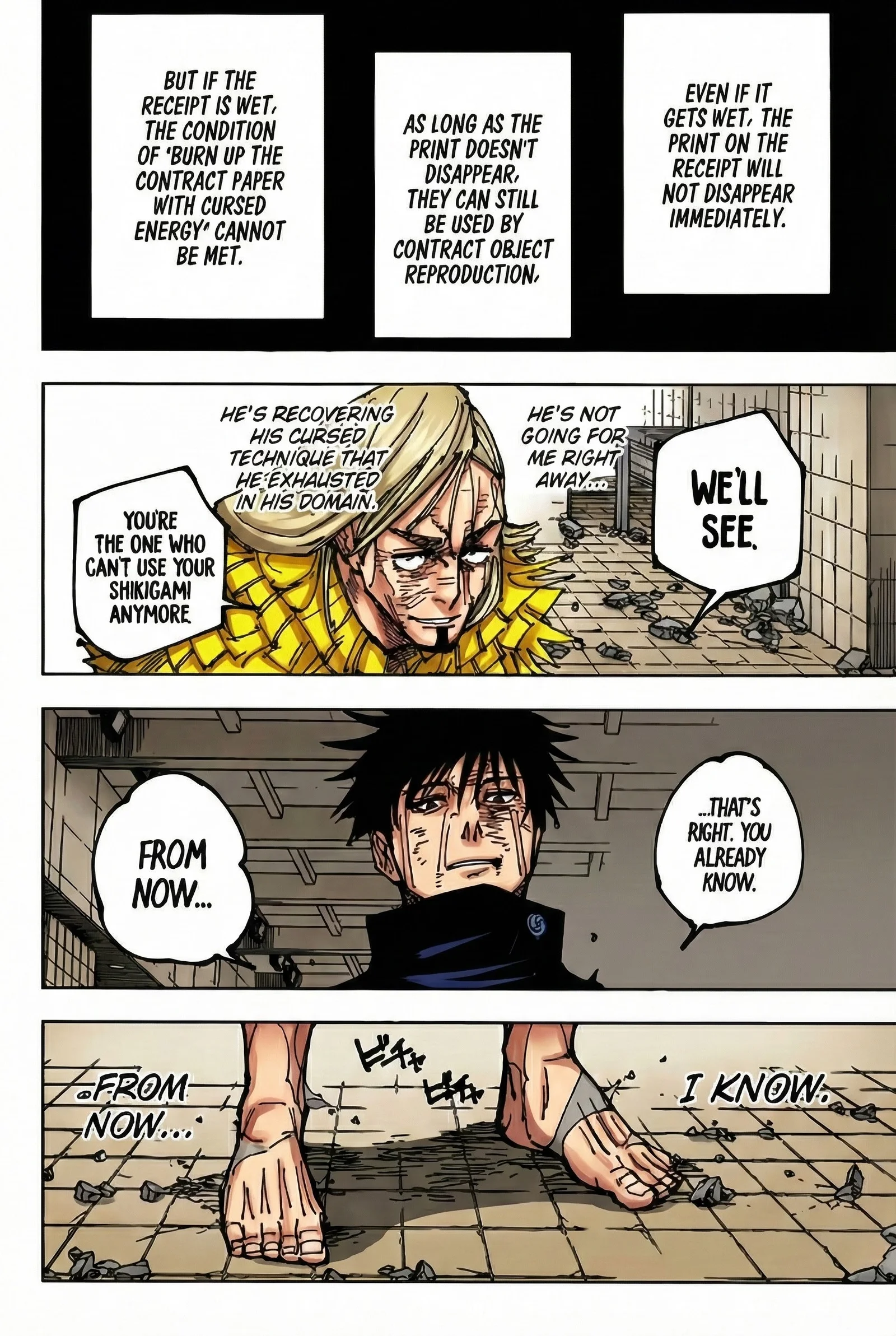 Jujutsu Kaisen Colored Manga JJK, chapter 172, page 10