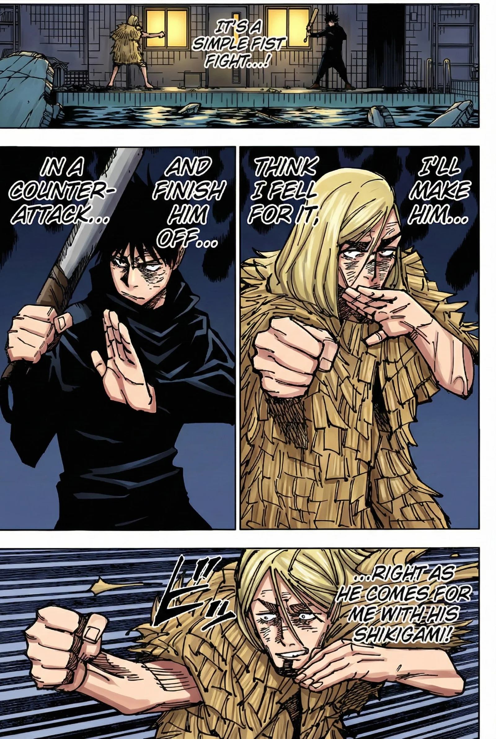 Jujutsu Kaisen Colored Manga JJK, chapter 172, page 11