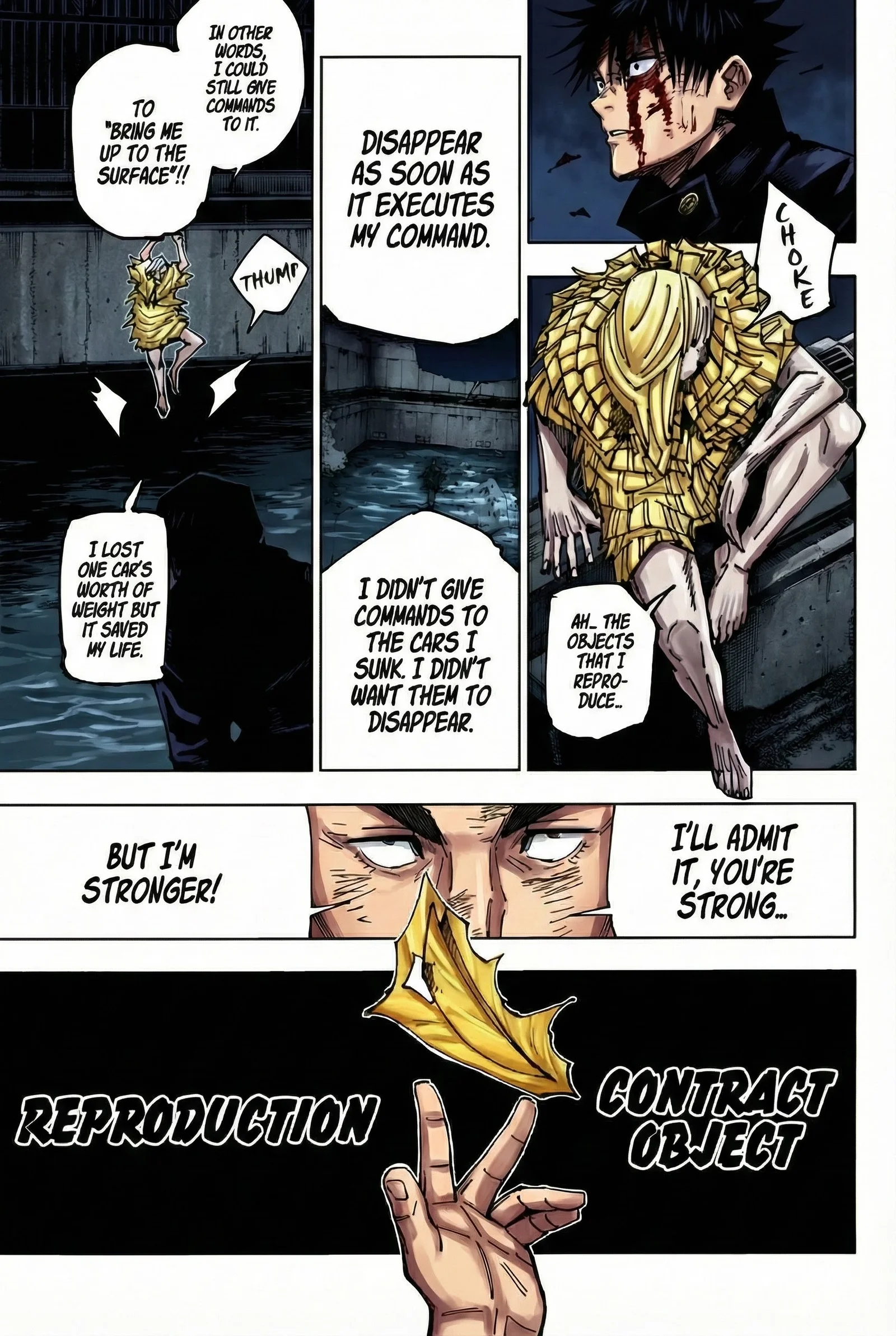 Jujutsu Kaisen Colored Manga JJK, chapter 172, page 19